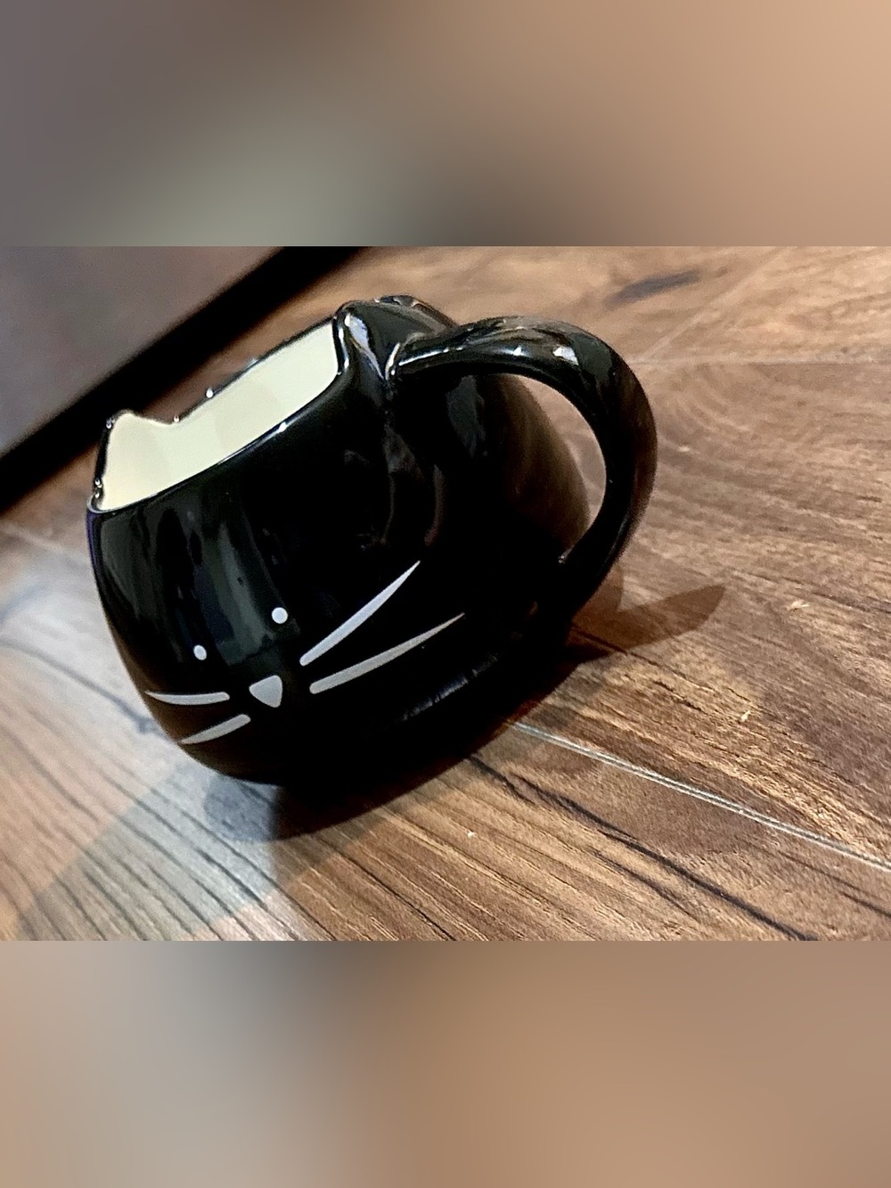 Black Ceramic Cat Creamer Pitcher - Cute Pouring Accessory